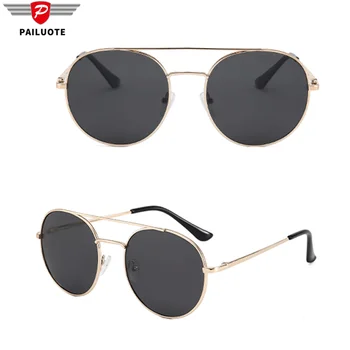 Os Óculos de sol polarizados para Homens de Óculos Redondo Clássico Cool Preto 3 Cores da Marca do Designer de 2021 Luneta De Soleil Homme Masculino de Condução