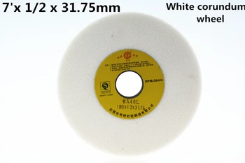 180x12.7x31.75mm Branco corindo rebolo 1pcs frete grátis alta qualidade de corindo Branco