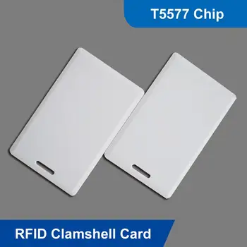 1pc Smart Cartão de Acesso de Porta de 125Khz T5577 RFID Garra de Espessura de Cartão Inteligente Acesso de Escrita do Cartão de Controlo Cartão de IDENTIFICAÇÃO Para Apartamento