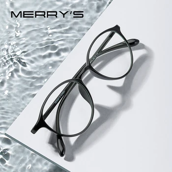 MERRYS DESIGN Classice TR90 Armações de Óculos Para os Homens as Mulheres de Óculos Ótica Armação de Óculos de grau Quadros Ópticos Óculos S2422