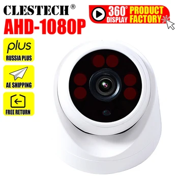 11.11 Venda de Mini AHD CCTV Câmera de 720P/960P/1080P digital Todos os FULL HD de Alta Definição de IR 30M interior da Abóbada da Segurança Surveillan Câmara