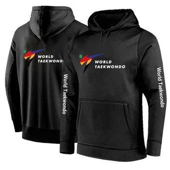 WTF World Taekwondo Federation, Em 2022, os Homens da Nova Cor Sólida Moda Hoodies Streetwear Moletons Camisolas Top de Treino de Roupas