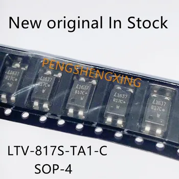 10PCS/LOT LTV-817S-TA1-C SOP-4 LTV817S Fotoelétrico acoplamento chip