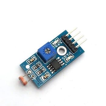 LM393 Ótica Sensível de Resistência Detecção de Luz Fotossensível Módulo Sensor Para o Arduino Kit DIY