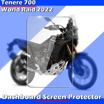 Para a Yamaha Tenere 700 Mundo Raid 2022 Moto Painel Protetor de Tela Tenere700 t700 t7 Xtz 700 Instrumento de Proteção do Filme