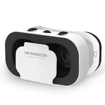 VR Óculos SHINECON G05A 3D Fone de ouvido VR VR de Realidade Virtual para 4.7-6.0 Polegadas Android iOS Telefones Inteligentes Óculos 3D Caixa de r30
