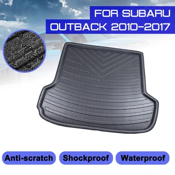O Tapete do carro Para Subaru Outback 2010 2011 2012 2013 2014-2017 Traseira do Tronco Anti-Cobertura de lama Tapete