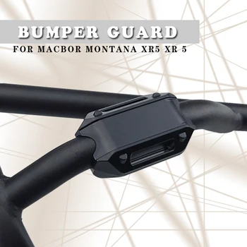 Para Macbor Montana XR5 XR 5 Amortecedor Anti-Queda Proteger Bloco de Proteção de Borracha Bloco Protetor de Barra de Acessórios da Motocicleta