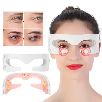 Electric Eye Massager Anti-Rugas E Suaviza As Linhas Finas De Aquecimento Comprimir A Terapia De Massagem Olho Cuidados Instrumento Instrumento Da Beleza 