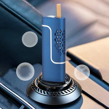Criativo Carro Cinzeiro de Moda Pequena Anti-Ash Ash Fumante de Purificação de Ar Multi-Função de Fumar, Além de Fumaça