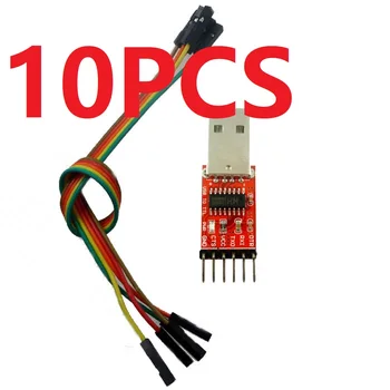 10 Pcs DTR Adaptador USB Pro Mini Cabo de transferência USB Para RS232 TTL Portas Seriais CH340 Substituir FT232 CP2102 PL2303 UART