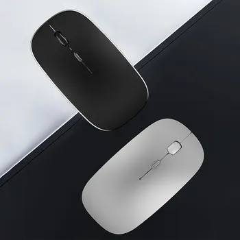 WIWU 2.4 G sem Fio Mouse Ergonômico Mouse Bluetooth com Receptor USB para PC Portátil Recarregável Silêncio Ratos Modo Duplo do Mouse