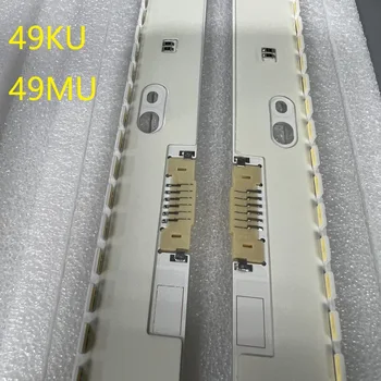 2pcs de Retroiluminação LED strip para Samsung UE49KU6470U UE49MU6479U UE49MU6479 UE49KU6470S UE49KU6500S UE49KU6505U UE49KU6509U