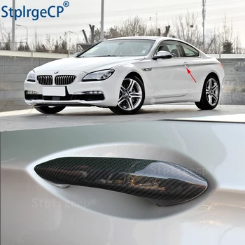 Para o BMW série 6 F06 F12 F13 G32 640i 650i 640d 2011-2017 Acessórios real de 100% de fibra de carbono Auto exterior capa maçaneta da porta