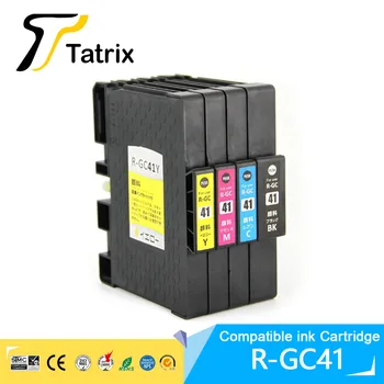 Tatrix tinteiro Compatível Para Ricoh GC41 GC-41 Para Ricoh SG 3110DNw/3110SFNw/3100SNw/2100N/3110DN/7100DN Com Tinta pigmentada