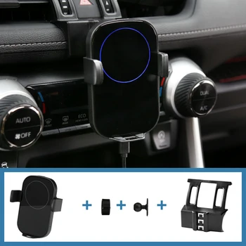 Para Toyota RAV4 RAV 4 2020 Carro de Telefone do Suporte de Montagem de Gravidade GPS sem Fio Suporte de Carregamento de Ventilação de Ar Montagem de Ajuste Smartphone 4.0~6,0 polegadas
