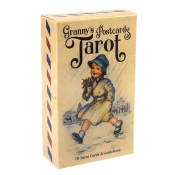 Vovó cartões Postais da Oracle Cartas de Tarot Decks Misterioso Adivinhação do destino Deck Festa de Família Tarô Jogos de Tabuleiro