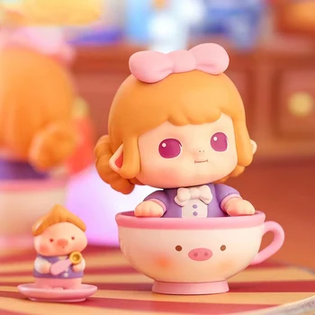 Original POP MART MINICO Minha Pequena Princesa Cega Caixa de Brinquedos Modelo de Confirmar Estilo Bonito Anime Figura de Presente Caixa Surpresa