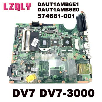 LZQLY 574681-001 DAUT1AMB6E1 DAUT1AMB6E0 Para o HP Pavilion DV7 DV7-3000 Laptop placa-Mãe 512MB DDR2 Livre CPU da placa principal