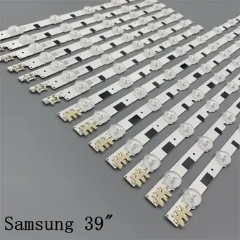 5set=70pcs 802mm Retroiluminação LED strip 13 Lâmpada Para Samsung TV de 39 polegadas UA39F5008 D2GE-390SCA-R3 2013SVS39F D2GE-390SCB-R3 UA39F5088