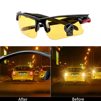 Visão noturna Drivers de Óculos de proteção Óculos de sol de Carro, de Óculos Para Mercedes Benz W202 W220 W204 W203 W210 W211 W222 X204 AMG CLK