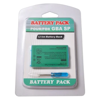 Bateria recarregável Li-on Bateria Compatível com o GBA SP,3,7 V 850mAh Capacidade B03C