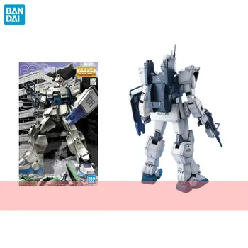 Bandai Gundam Modelo de Kit de Anime Figura MG 1/100 RX-79[G]Ez-8 Gundam Ez8 Figura de Ação Brinquedos de Montar Colecionáveis Presentes para Crianças