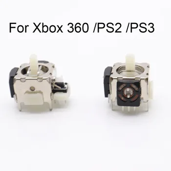 2Pcs/pack Gamepad Substituição 3D Joystick Analógico Módulo de Peças de Reparação de Acessórios para o Xbox 360 Wireless Controlador de Jogos