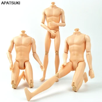 Novo 26cm 11 de Móveis Articulados Menino Boneca de Corpo Para o Boneco Ken Masculino Namorado HOMEM de Corpo Nu Prince Ken Nude Boneca DIY Brinquedos de Aprendizagem