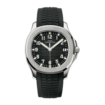 2021 Nova Homens Relógio de alto Luxo Sport Watch AAA Pulseira de Borracha à prova d'água Quartzo Relógio de Pulso dos Homens PP Moda 316 caixa de Aço Relógio