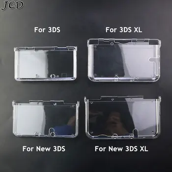 JCD Em Massa de Plástico Cristal de Proteção de Casca Dura de Pele Caso Capa Para o 3DS Novo 3DS XL LL NDSL NDSI XL LL Console