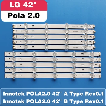 Nova luz de fundo LED Strip para LG INNOTEK POLA2.0 TV DE 42