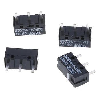 4PCS D2FC-F-7N(20M) Micro-chave Microswitch Para G600 Mouse